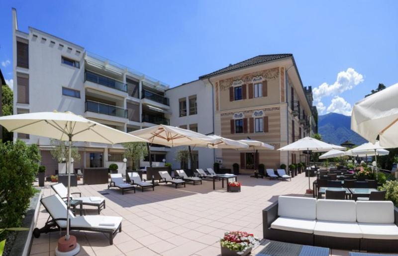 Hotel Casa al Portico  Ascona Esterno foto